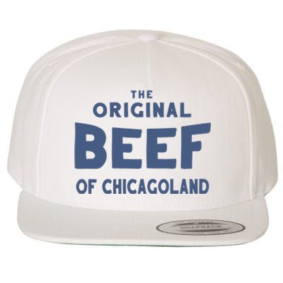 The Bear Show Retro Jeremy Allen White Italian Beef Sandwich Wool Snapback Cap