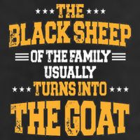 The Black S.H.E.E.P Of The Family Usually Turns Into The Goat Cool Comfort Performance Bucket Hat