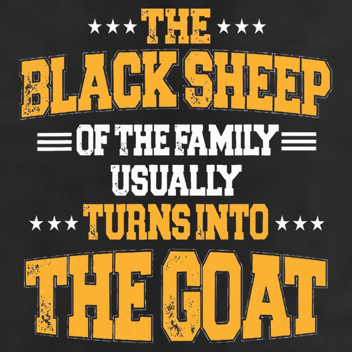 The Black S.H.E.E.P Of The Family Usually Turns Into The Goat Cool Comfort Performance Bucket Hat