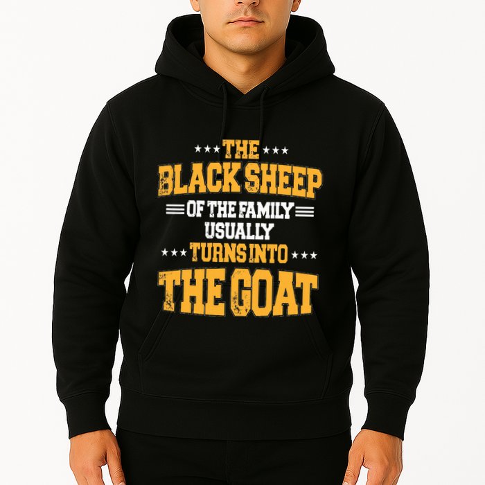 The Black S.H.E.E.P Of The Family Usually Turns Into The Goat Hoodie