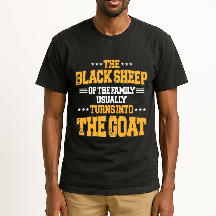 The Black S.H.E.E.P Of The Family Usually Turns Into The Goat Tall T-Shirt