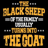 The Black S.H.E.E.P Of The Family Usually Turns Into The Goat Sustainable Bucket Hat