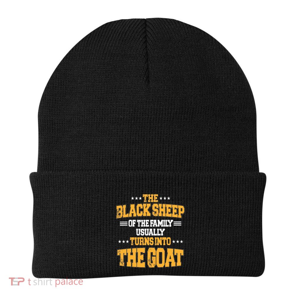 The Black S.H.E.E.P Of The Family Usually Turns Into The Goat Beanie