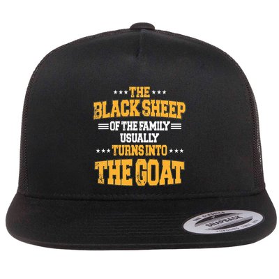The Black S.H.E.E.P Of The Family Usually Turns Into The Goat Flatbill Hat