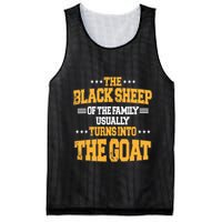The Black S.H.E.E.P Of The Family Usually Turns Into The Goat Mesh Reversible Basketball Jersey Tank
