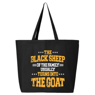 The Black S.H.E.E.P Of The Family Usually Turns Into The Goat 25L Jumbo Tote