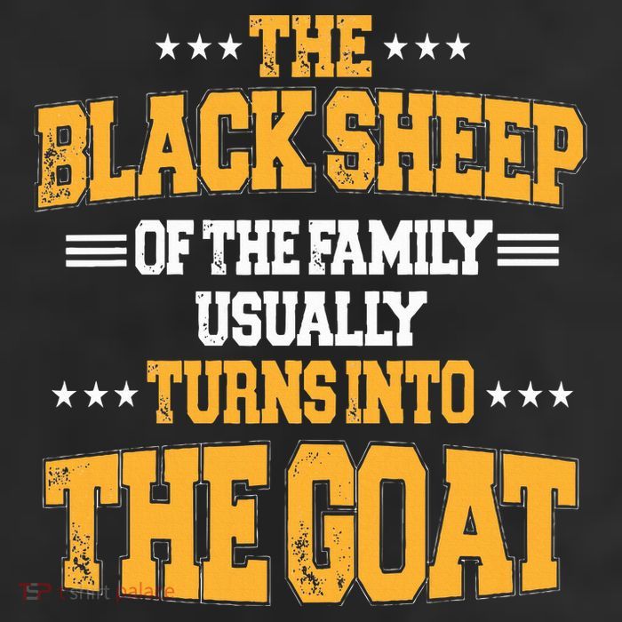 The Black S.H.E.E.P Of The Family Usually Turns Into The Goat 25L Jumbo Tote