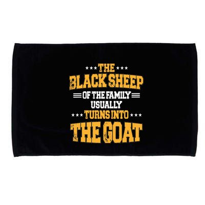 The Black S.H.E.E.P Of The Family Usually Turns Into The Goat Microfiber Hand Towel