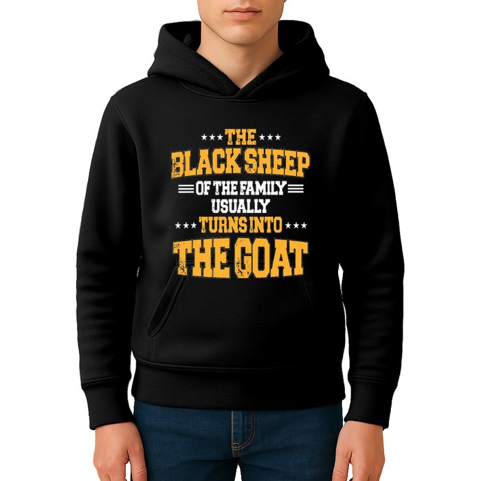 The Black S.H.E.E.P Of The Family Usually Turns Into The Goat Kids Hoodie
