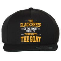 The Black S.H.E.E.P Of The Family Usually Turns Into The Goat Wool Snapback Cap