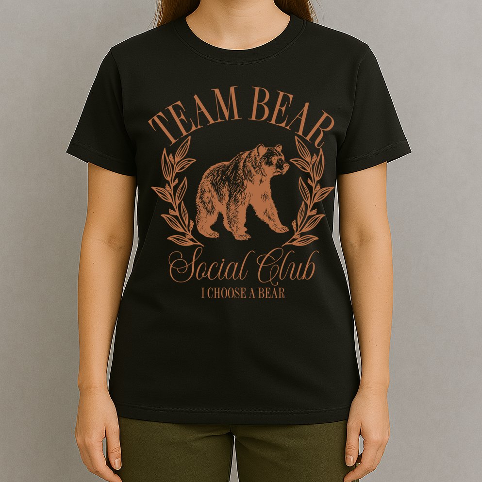 Team Bear Social Club I Choose The Bear T-Shirt