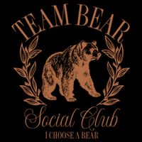 Team Bear Social Club I Choose The Bear 16 in Basic Backpack