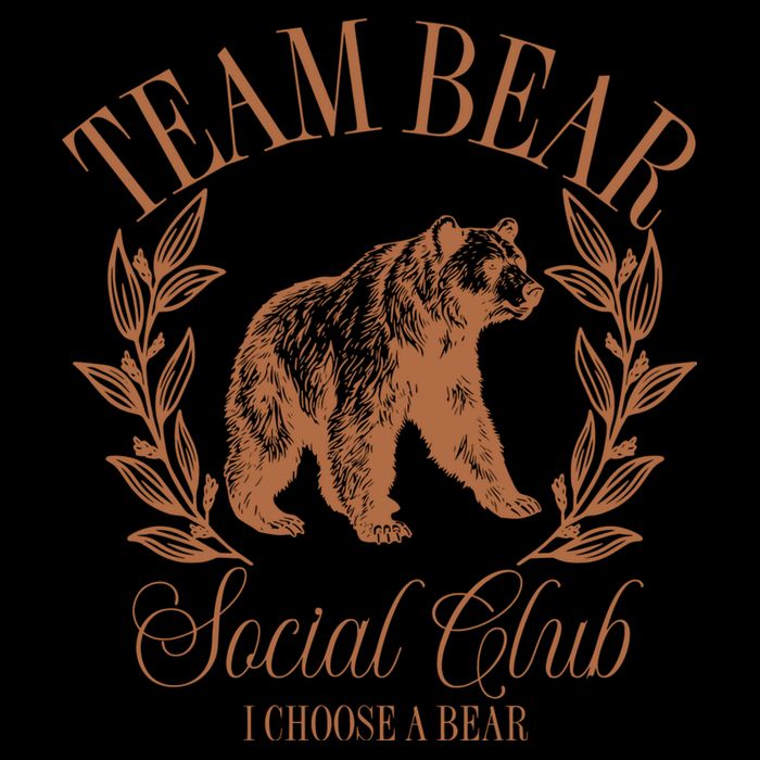 Team Bear Social Club I Choose The Bear 16 in Basic Backpack