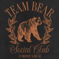 Team Bear Social Club I Choose The Bear Hat