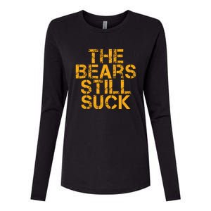 The Bears Still Suck Green Bay TShirt Womens Cotton Relaxed Long Sleeve T-Shirt