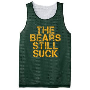 The Bears Still Suck Green Bay TShirt Mesh Reversible Basketball Jersey Tank