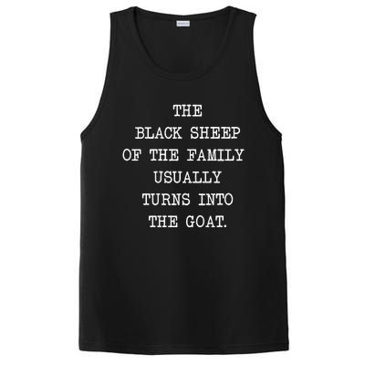 The Black S.H.E.E.P. Of The Family Usually Turns Into The Goat PosiCharge Competitor Tank