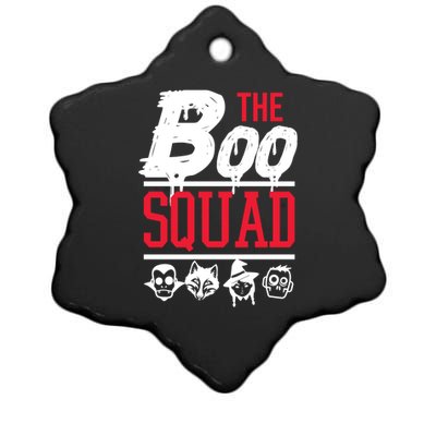 The Boo Squad Not Scary Halloween Ghosts Goblins Monsters Gift Ceramic Star Ornament