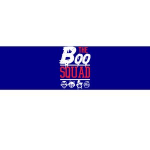 The Boo Squad Not Scary Halloween Ghosts Goblins Monsters Gift Bumper Sticker