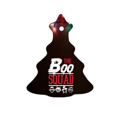 The Boo Squad Not Scary Halloween Ghosts Goblins Monsters Gift Ceramic Tree Ornament