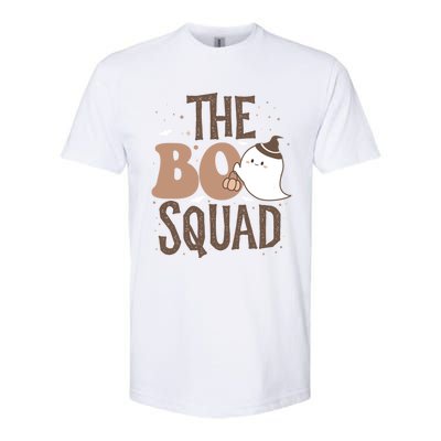 The Boo Squad Halloween Costume Funny Ghost Cool Gift Softstyle® CVC T-Shirt