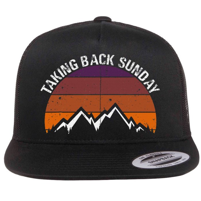 T.A.K..I.N.G. B.A.C.K S.U.N.D.A.Y Ices Creams Sundaed Flat Bill Trucker Hat