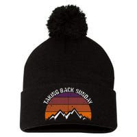 T.A.K..I.N.G. B.A.C.K S.U.N.D.A.Y Ices Creams Sundaed Pom Pom 12in Knit Beanie