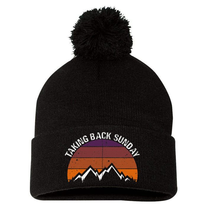 T.A.K..I.N.G. B.A.C.K S.U.N.D.A.Y Ices Creams Sundaed Pom Pom 12in Knit Beanie