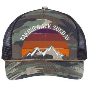 T.A.K..I.N.G. B.A.C.K S.U.N.D.A.Y Ices Creams Sundaed Retro Rope Trucker Hat Cap