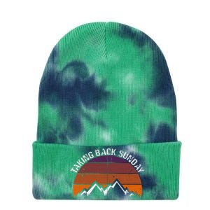 T.A.K..I.N.G. B.A.C.K S.U.N.D.A.Y Ices Creams Sundaed Tie Dye 12in Knit Beanie