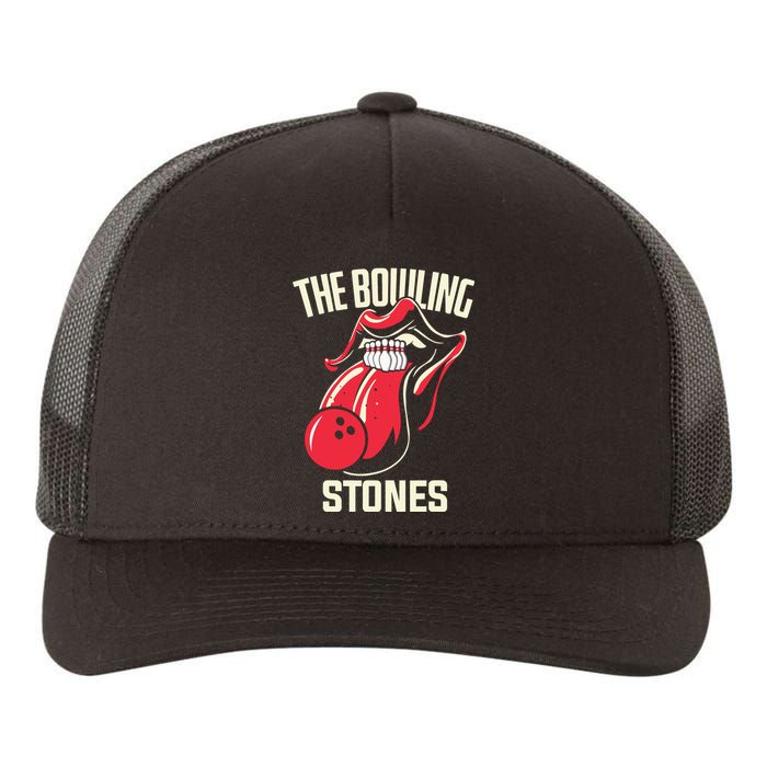 The Bowling Stones Bowling Yupoong Adult 5-Panel Trucker Hat