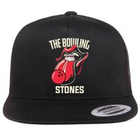 The Bowling Stones Bowling Flat Bill Trucker Hat