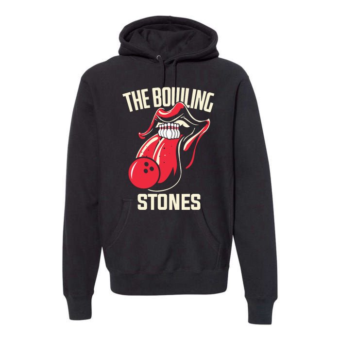 The Bowling Stones Bowling Premium Hoodie