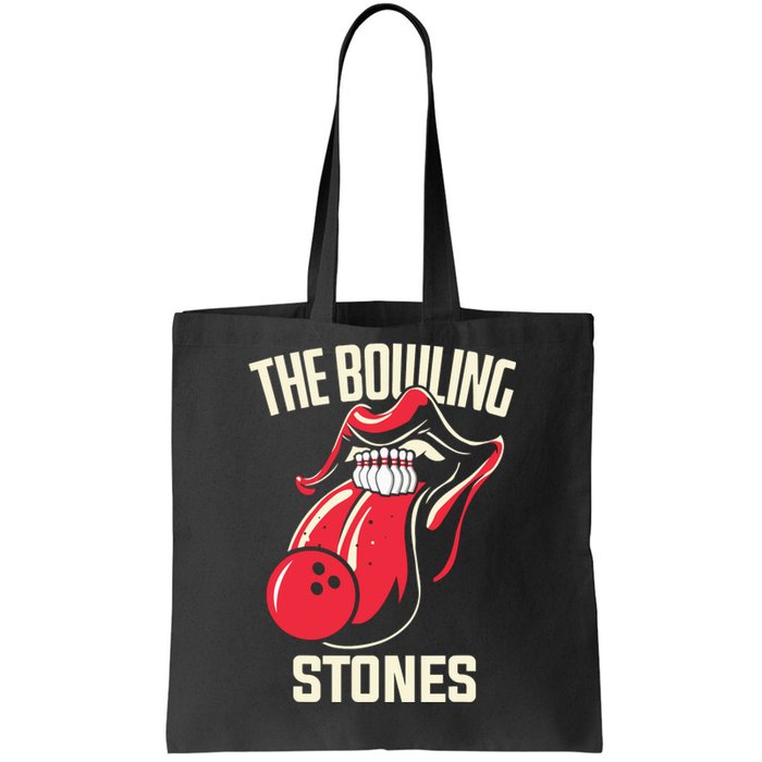 The Bowling Stones Bowling Tote Bag