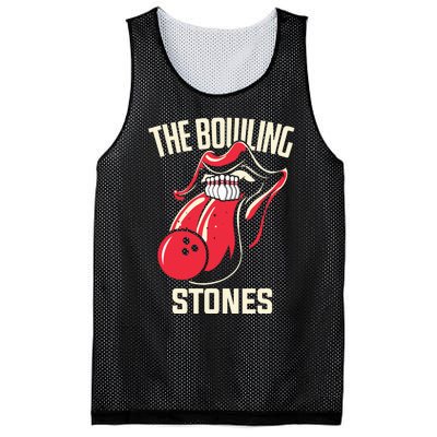 The Bowling Stones Bowling Mesh Reversible Basketball Jersey Tank