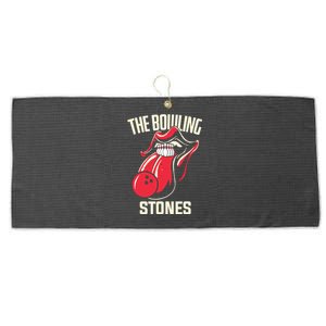 The Bowling Stones Bowling Large Microfiber Waffle Golf Towel