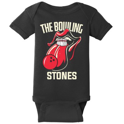The Bowling Stones Bowling Baby Bodysuit