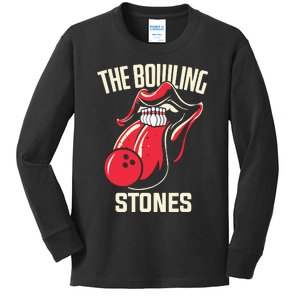 The Bowling Stones Bowling Kids Long Sleeve Shirt