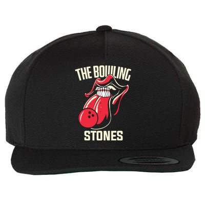 The Bowling Stones Bowling Wool Snapback Cap