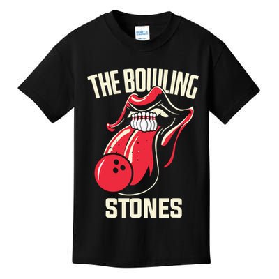 The Bowling Stones Bowling Kids T-Shirt