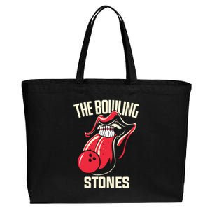 The Bowling Stones Bowling Cotton Canvas Jumbo Tote