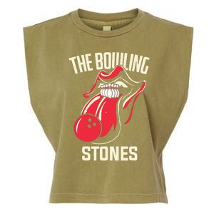 The Bowling Stones Bowling Garment-Dyed Women's Muscle Tee