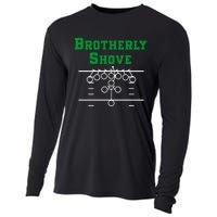 The Brotherly Shove Philadelphia Eagle Football Cooling Performance Long Sleeve Crew