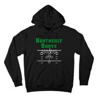 The Brotherly Shove Philadelphia Eagle Football Tall Hoodie