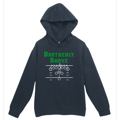 The Brotherly Shove Philadelphia Eagle Football Urban Pullover Hoodie