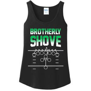 The Brotherly Shove Philadelphia Eagle Football Ladies Essential Tank