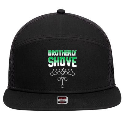 The Brotherly Shove Philadelphia Football 7 Panel Mesh Trucker Snapback Hat