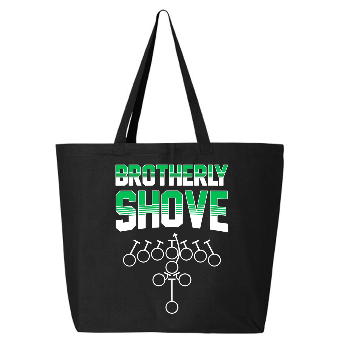 The Brotherly Shove Philadelphia Football 25L Jumbo Tote