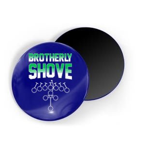 The Brotherly Shove Philadelphia Football Magnet