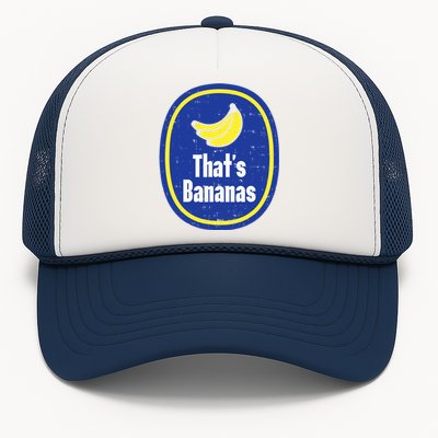 Thats Bananas Sticker Funny Fruit Lazy DIY Halloween Costume Trucker Hat